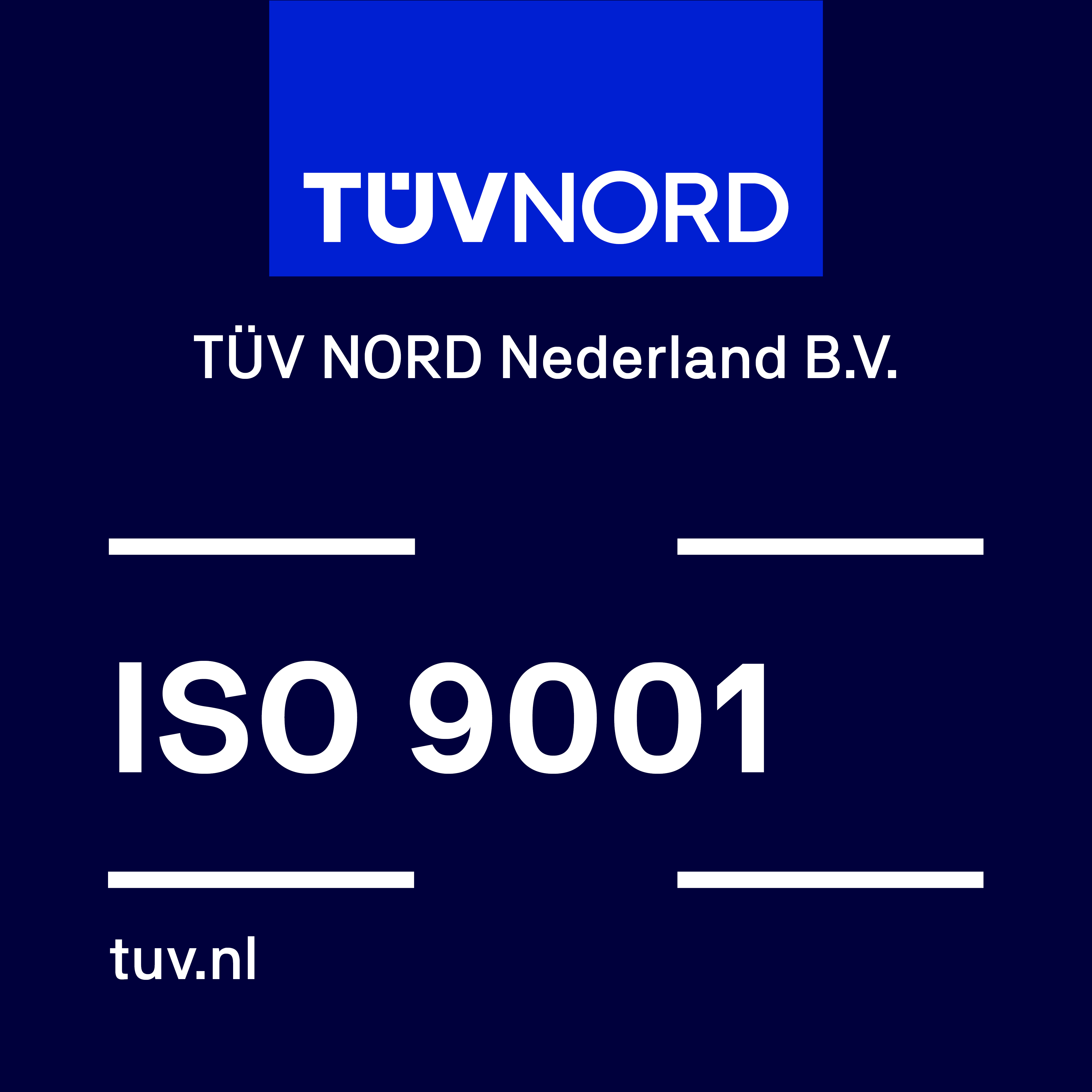 TUV Nord ISO 9001 Certification